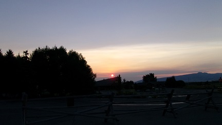 Sunrise, Jackson Hole